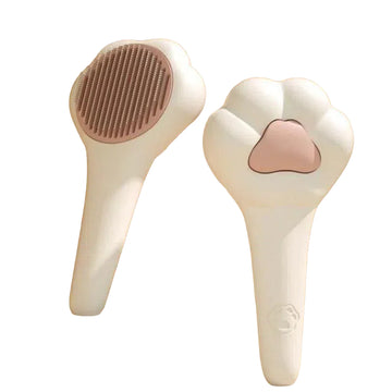 Pet Grooming Comb – Paw-Shaped Massage & Hair Remover