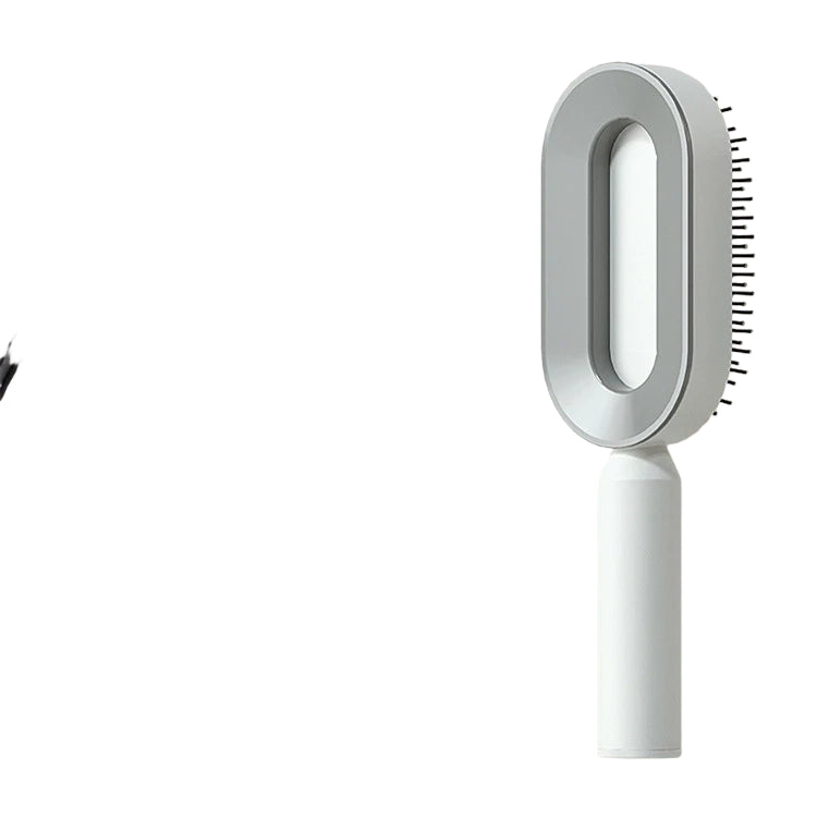 Self-Cleaning Hair Brush – Anti-Static Scalp Massage Comb