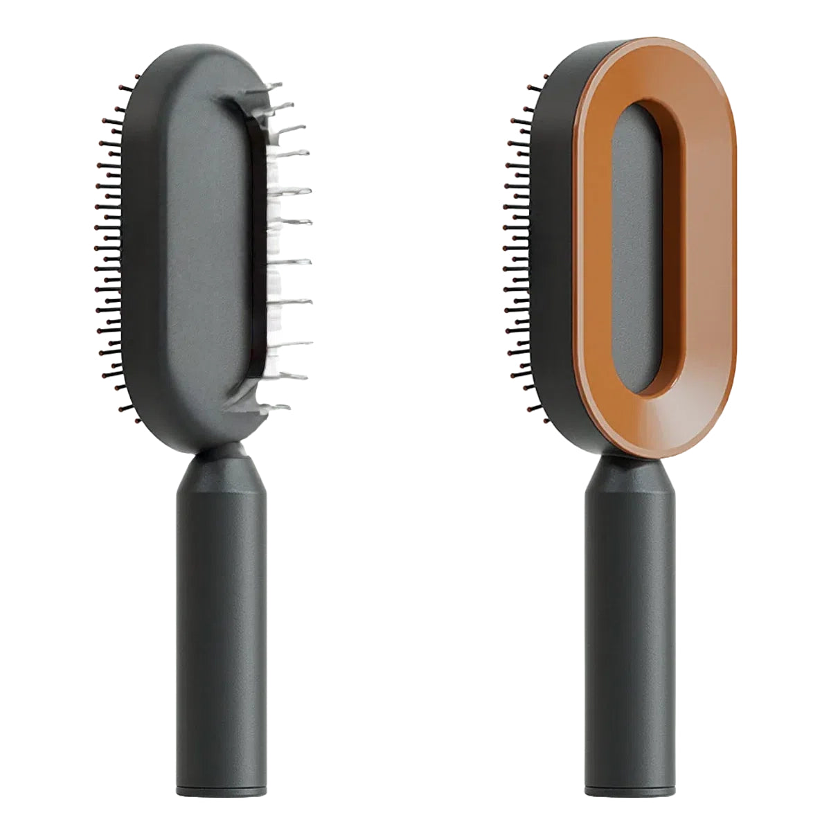 Self-Cleaning Hair Brush – Anti-Static Scalp Massage Comb