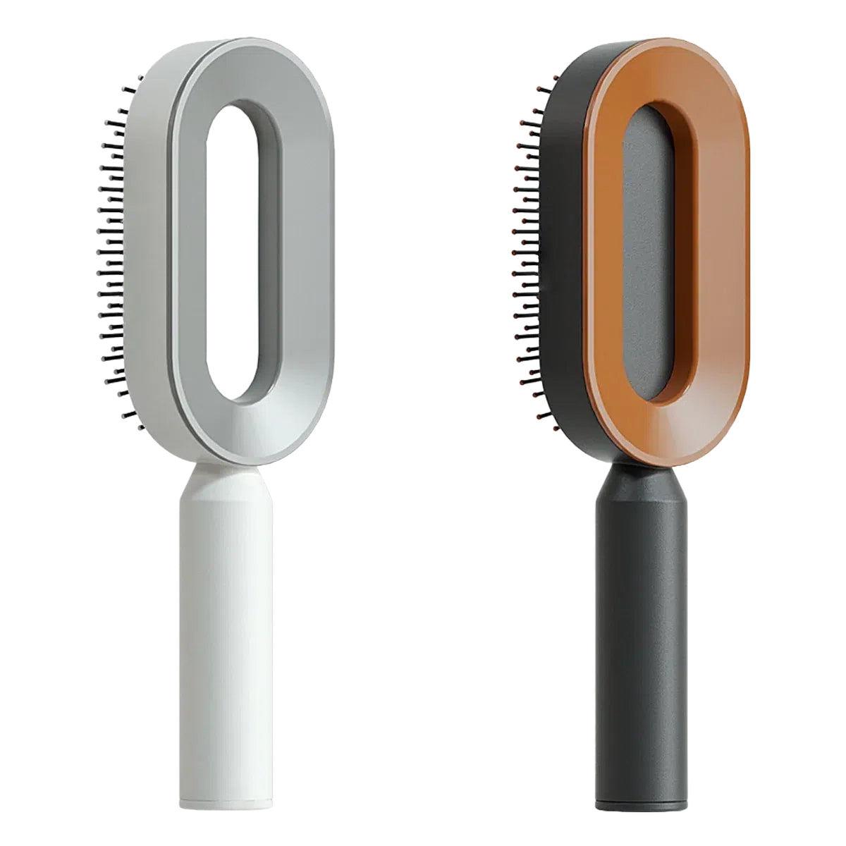 Self-Cleaning Hair Brush – Anti-Static Scalp Massage Comb