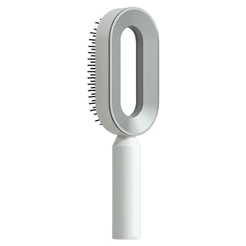 Self-Cleaning Hair Brush – Anti-Static Scalp Massage Comb