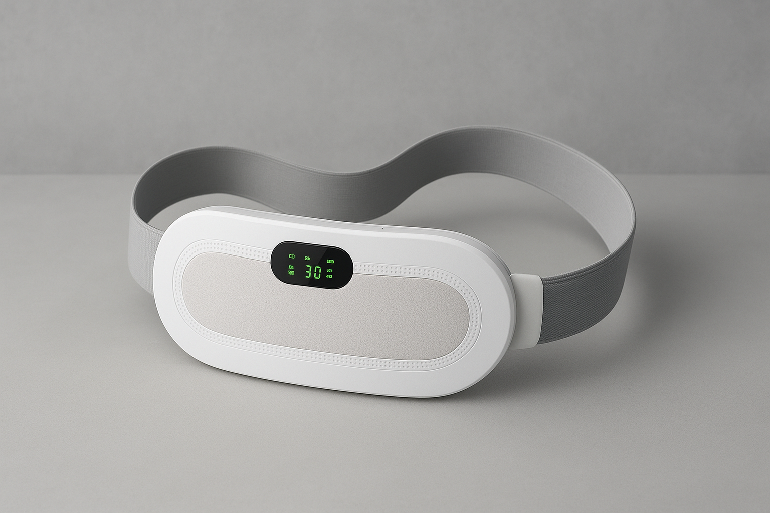 Portable Comfort Cushion with Gentle Vibration and Adjustable Warmth