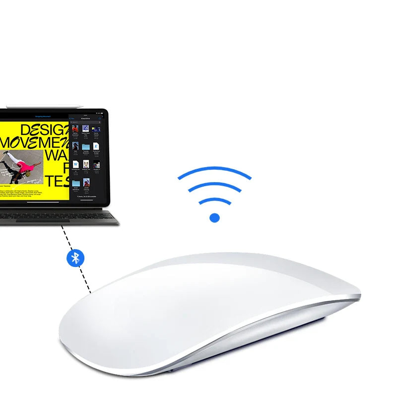 IFacemall High-end Brand New Original Optical Magic Wireless Mouse 2 for macbook WIreless Mouse for Laptop Computer Multi-device